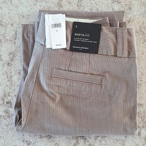 NWT Banana Republic Martin Fit Trousers Size 4